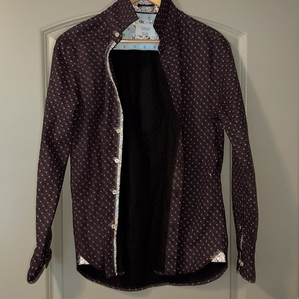 Dress shirt LEVEL TEN men’s modern SIZE S